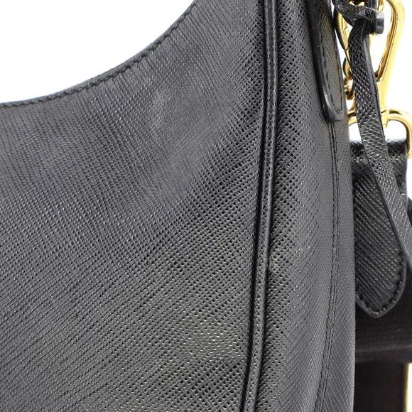 Prada Re-Edition 2005 Shoulder Bag Saffiano Leather Small Black - Picture 7 of 10